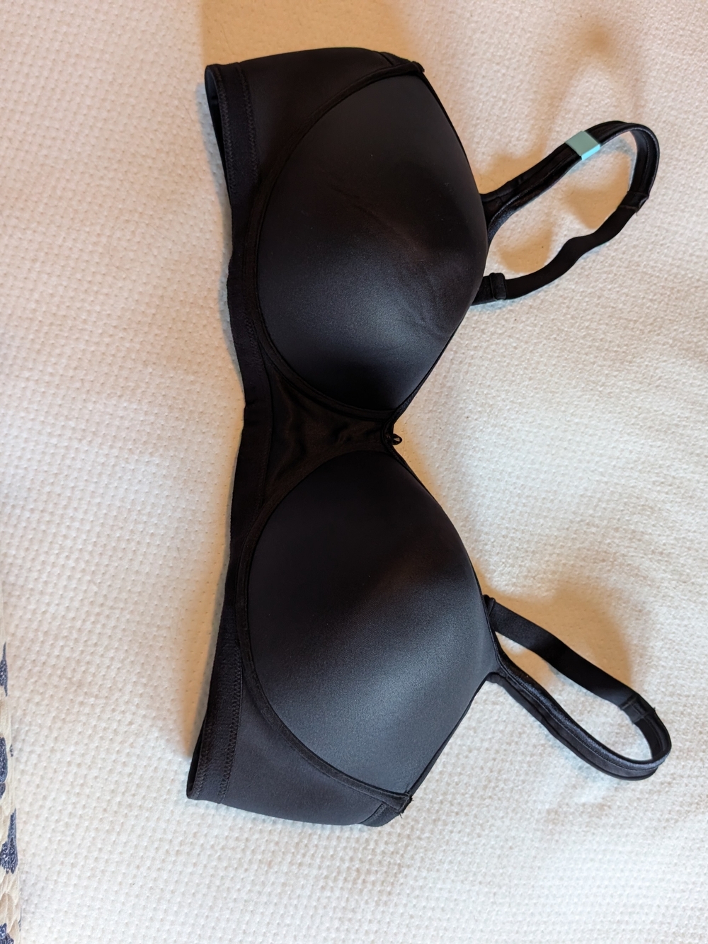 Vanity Fair Smooth Black Lightly Padded Bra